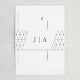 "Sophistotype" - Wedding Invitations in Sea Salt by Snow and Ivy - Assembled
