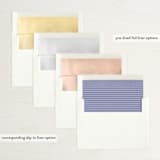 "United" - Wedding Invitations in Cobalt by Susan Brown - Envelope Liner Options