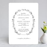 "Charleston" - Wedding Invitations in Tuxedo by Susan Brown - Front