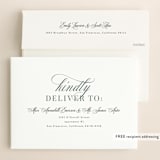 "Serafina" - Wedding Invitations in Sage by Melanie Kosuge - FREE Recipient Addressing
