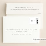 "Svelte" - Wedding Invitations in Ivory by Erin Hodges - FREE Recipient Addressing