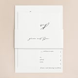 "first dance" - Wedding Invitations in Champagne by Kasia Labocki - Assembled