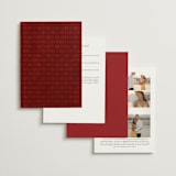 "wispy" - Wedding Invitations in Sienna by Angela Marzuki - Back of Card Options