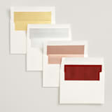 "wispy" - Wedding Invitations in Sienna by Angela Marzuki - Envelope Liner Options