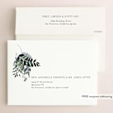 "On and On" - Wedding Invitations in Botanical Bouquet by Design Lotus - FREE Recipient Addressing