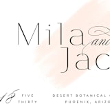 "Lithe" - Wedding Invitations in Blush by Kristie Kern - Close-Up