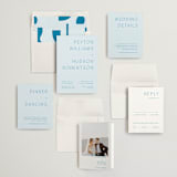 "Juniper" - Wedding Invitations in Capri by Blustery August - Invitation Suite