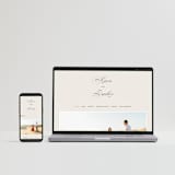 "Tandem" - Wedding Invitations in Buttercream by Jessica Williams - FREE Wedding Website