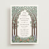 "Nature's Chapel" - Wedding Invitations in Forest by Paper Sun Studio - Front
