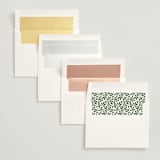 "Nature's Chapel" - Wedding Invitations in Forest by Paper Sun Studio - Envelope Liner Options