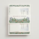"Nature's Chapel" - Wedding Invitations in Forest by Paper Sun Studio - Assembled with Belly Band