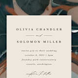"Love Story" - Wedding Invitations in Turquoise by Kate Ahn - Close-Up