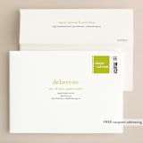 "float + celebrate" - Wedding Invitations in Celery by Float Paperie - FREE Recipient Addressing