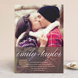 "Sweet scallop" - Wedding Invitations in Taupe by Annie Clark - Front