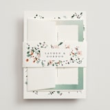 "The Field Of Love" - Wedding Invitations in Evergreen by Petra Kern - Assembled