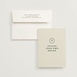"Upload Your Own Design" - Wedding Invitations in A by Minted - Invitation with Envelope