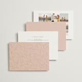 "Italia" - Wedding Invitations in Blush by Kelly Schmidt - Back of Card Options