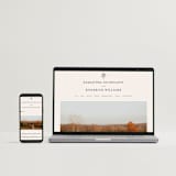 "Italia" - Wedding Invitations in Taupe by Kelly Schmidt - FREE Wedding Website