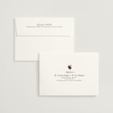 "Love Rests in a Garden" - Wedding Invitations in Rosebud by Helena Vitto - FREE Recipient Addressing