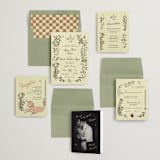 "Love Rests in a Garden" - Wedding Invitations in Oat by Helena Vitto - Invitation Suite