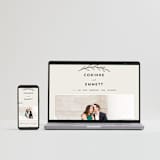 "Connect" - Wedding Invitations in Almond by Brianne Larsen - FREE Wedding Website