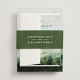 "mountain wedding" - Wedding Invitations in Summer by Anastasia Makarova - Assembled with Belly Band