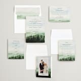 "mountain wedding" - Wedding Invitations in Summer by Anastasia Makarova - Invitation Suite