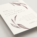 "Whispered Leaves" - Wedding Invitations in Vineyard by Kristie Kern - Detail