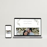 "Whispered Leaves" - Wedding Invitations in Leaf by Kristie Kern - FREE Wedding Website