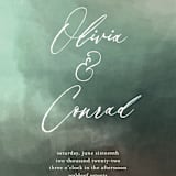 "Meadow" - Wedding Invitations in Meadow by Eric Clegg - Close-Up