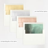 "Meadow" - Wedding Invitations in Meadow by Eric Clegg - Envelope Liner Options