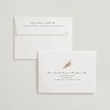 "Bohemian Pampas" - Wedding Invitations in Sand by Kaydi Bishop - FREE Recipient Addressing