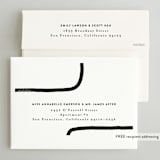 "Crossroads" - Wedding Invitations in Ink by Iveta Angelova - FREE Recipient Addressing