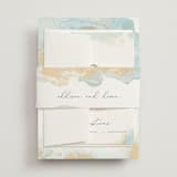 "My tenderness" - Wedding Invitations in Topaz by Helen Halik - Assembled with Belly Band