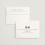 "Let it Snow" - Wedding Invitations in Celestial by Anastasia Makarova - FREE Recipient Addressing