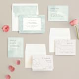 "Blue Jean Baby" - Wedding Invitations in Ocean by Chelsea Petaja - Invitation Suite