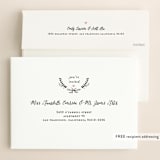 "Always" - Wedding Invitations in Blush by Susan Brown - FREE Recipient Addressing