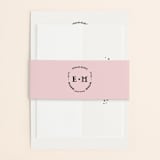 "Always" - Wedding Invitations in Blush by Susan Brown - Assembled