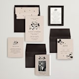 "Disney's Retro Mickey Mouse and Minnie Mouse" - Wedding Invitations in Retro by Sumak Studio - Invitation Suite