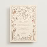 "Disney Storybook" - Wedding Invitations in Autumn by Morgan Ramberg - Front