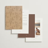 "Disney Storybook" - Wedding Invitations in Autumn by Morgan Ramberg - Back of Card Options