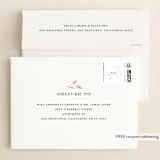"Emblem" - Wedding Invitations in Petal by Kimberly FitzSimons - FREE Recipient Addressing