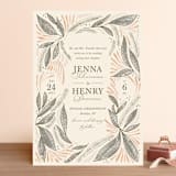 "Unity" - Wedding Invitations in Burnt Sienna by Jen Owens - Front