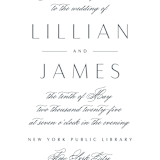 "Regal" - Wedding Invitations in Marine by Lauren Chism - Close-Up