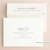 "Regal" - Wedding Invitations in Marine by Lauren Chism - FREE Recipient Addressing