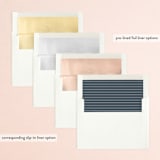 "Regal" - Wedding Invitations in Marine by Lauren Chism - Envelope Liner Options