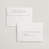 "Aesthetic" - Wedding Invitations in Blush by Liz Conley - FREE Recipient Addressing