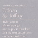 "legacy" - Wedding Invitations in Pebble by Leia Matt - Close-Up