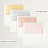 "legacy" - Wedding Invitations in Pebble by Leia Matt - Envelope Liner Options
