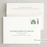 "Double Rainbow" - Wedding Invitations in Cactus by Pink House Press - FREE Recipient Addressing